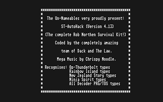 ST-AutoHack atari screenshot